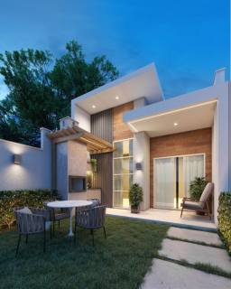 CASAS PLANAS DE LUXO - TGR ENGENHARIA - 03 QUARTOS - FINO ACABAMENTO