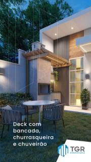 CASAS PLANAS DE LUXO - TGR ENGENHARIA - 03 QUARTOS - FINO ACABAMENTO