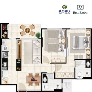 APARTAMENTOS NO EUSÉBIO - BELA SINTRA - KORU ENGENHARIA