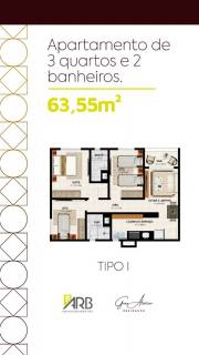 APARTAMENTOS 03 QUARTOS - PQ ALBANO