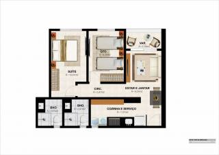 APARTAMENTOS 03 QUARTOS - PQ ALBANO