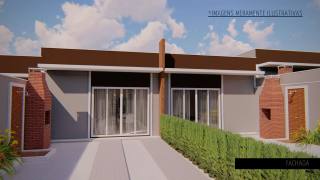 CASAS PLANAS 02 / 03 QUARTOS - PARQUE ALBANO