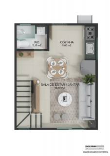 DUPLEX DE 02 QUARTOS - ICARAÍ GOLD 4 - CAPELLO CONSTRUÇÕES