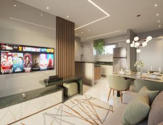 APARTAMENTOS DE 02 QUARTOS - DUO SELETO CONDOMÍNIO CLUBE.