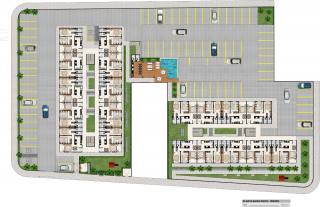 APARTAMENTOS DE 02 QUARTOS - DUO SELETO CONDOMÍNIO CLUBE.