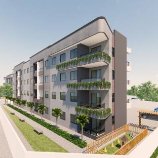 APARTAMENTOS DE 02 QUARTOS - DUO SELETO CONDOMÍNIO CLUBE.