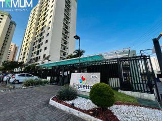 Repleto Condomínio Clube, Mobiliado, 3 quartos