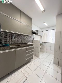 Cond. Vila dos Mares, 3 quartos, semi mobiliado