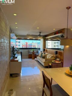 METRÓPOLIS RESIDENCE – VARANDA AMPLIADA E AMBIENTES INTEGRADOS NO GRAGERU