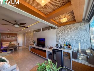 METRÓPOLIS RESIDENCE – VARANDA AMPLIADA E AMBIENTES INTEGRADOS NO GRAGERU