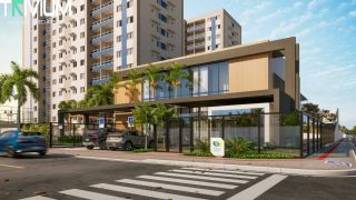 MACAU BEACH RESIDENCE | REPASSE | 2/4 SENDO 1 SUÍTE | 57,30m² | FRENTE NORTE | COROA DO MEIO | ARACAJU/SE