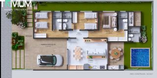 CASA EM CONDOMÍNIO SUNSET BEACH RESIDENCE