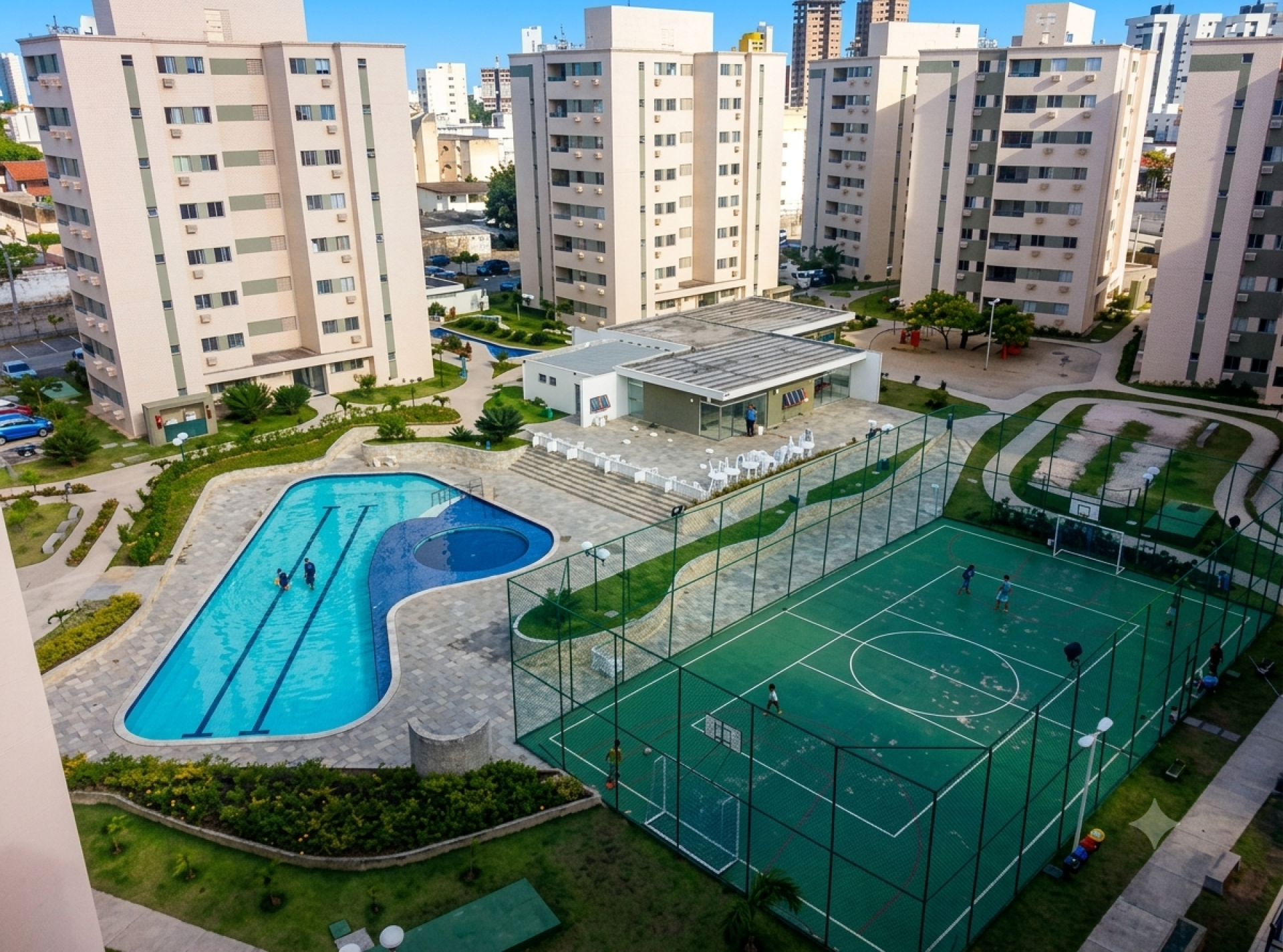 Vende Apartamento Candeias Cond.Blue Ville