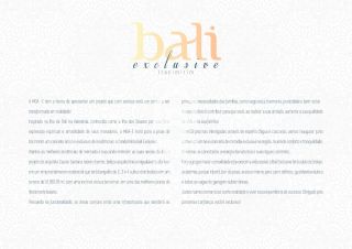 BALI EXCLUSIVE ITACIMIRIM