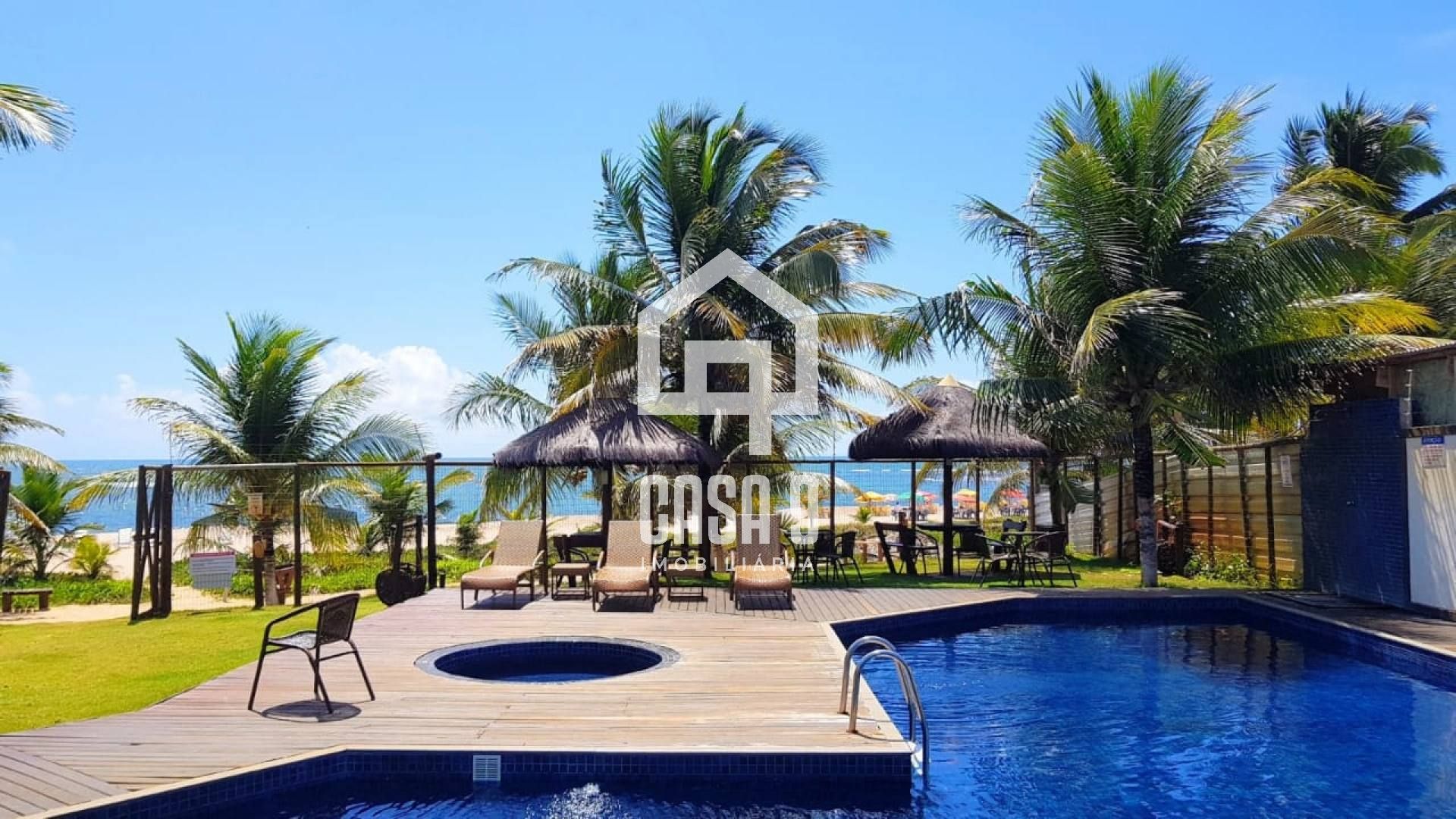 Apartamento Duplex em condomínio pé na areia Itacimirim Bahia