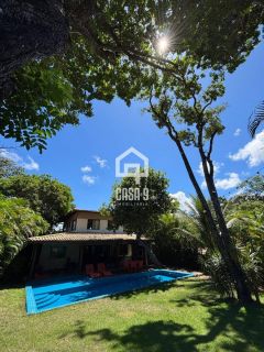 Casa mobiliada e decorada com 04 suítes e piscina privativa a venda no Alto da Constância em Praia do Forte Bahia