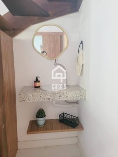 Casa duplex a venda com 2 suítes mobiliada na Reserva Sapiranga entre a Lagoa Aruá e a Praia do Forte Bahia