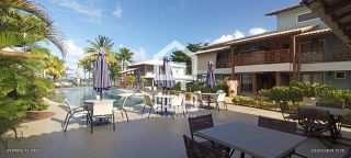 Apartamento térreo 4 suítes nunca habitado a venda em Itacimirim