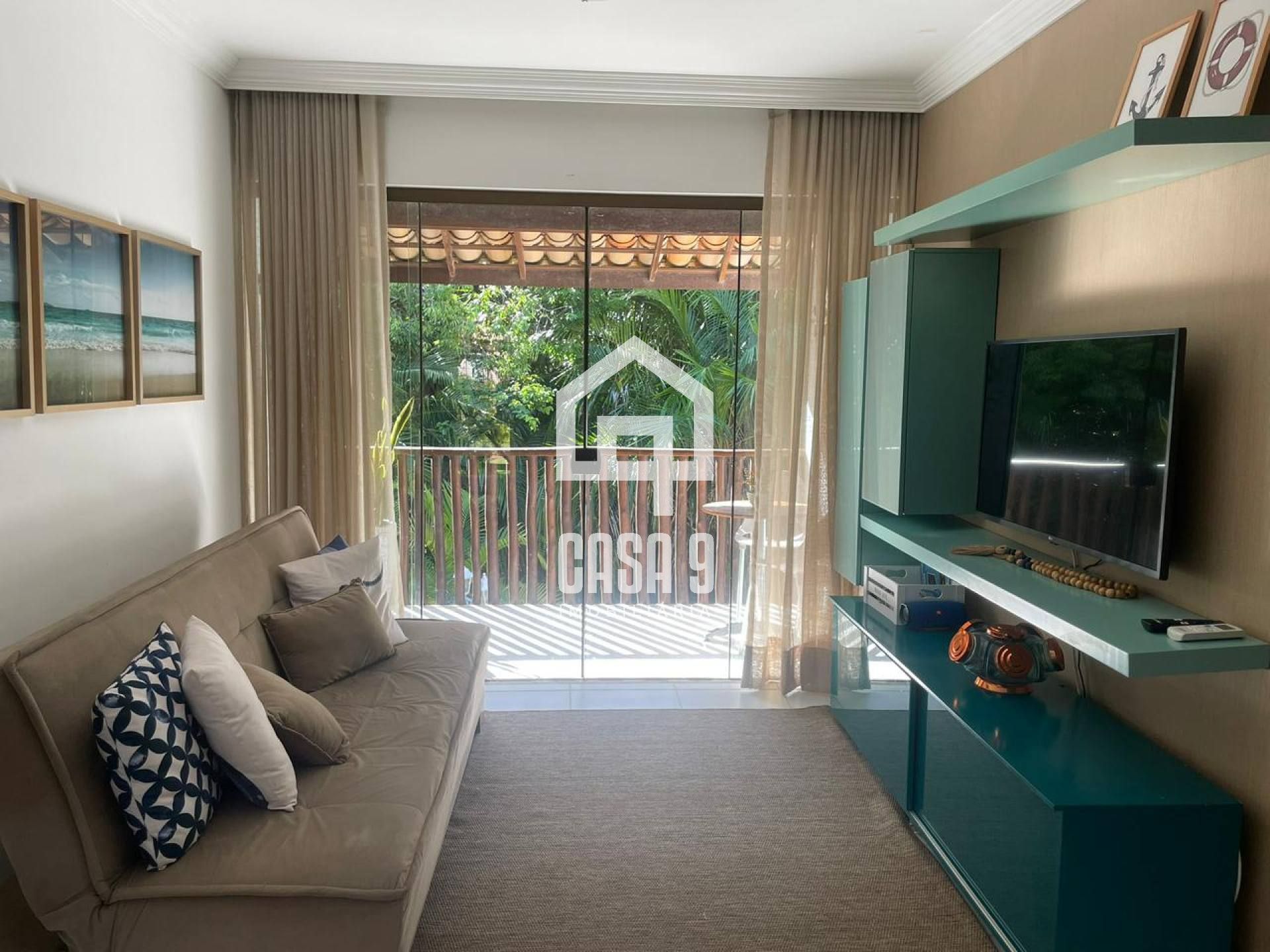 Apartamento a venda mobiliado com 2 quartos no Quintas Residence 300 metros pela ponte da Praia da Espera em Itacimirim Bahia