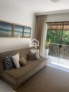 Apartamento a venda mobiliado com 2 quartos no Quintas Residence 300 metros pela ponte da Praia da Espera em Itacimirim Bahia