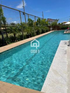 Apartamento a venda mobiliado com 2 quartos no Quintas Residence 300 metros pela ponte da Praia da Espera em Itacimirim Bahia