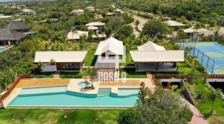 Apartamento térreo com 1 quarto mobiliado a venda no condomínio Vila da Enseada em Praia do Forte Bahia