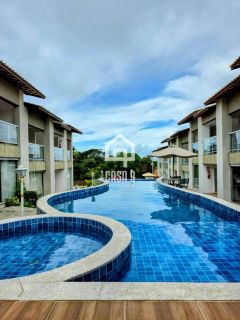 Apartamento a venda com 2 suítes à 650 metros da praia em Imbassai Bahia