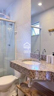 Apartamento a venda com 2 suítes à 650 metros da praia em Imbassai Bahia