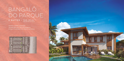 Casa com 04 suítes pé na areia piscina privativa no condomínio Marlua em Itacimirim Bahia