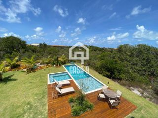 Casa alto padrão mobiliada a venda com 5 suítes no Condomínio Praia Bella em Praia do Forte Bahia