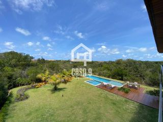 Casa alto padrão mobiliada a venda com 5 suítes no Condomínio Praia Bella em Praia do Forte Bahia