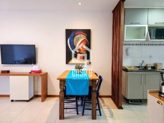 Apartamento térreo 2 Suítes pé na areia à venda em Itacimirim Bahia