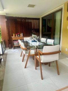Apartamento térreo 3 suítes pé na areia a venda no condomínio Lua Nova em Itacimirim Bahia