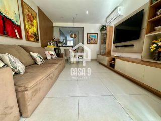 Apartamento térreo 3 suítes pé na areia a venda no condomínio Lua Nova em Itacimirim Bahia