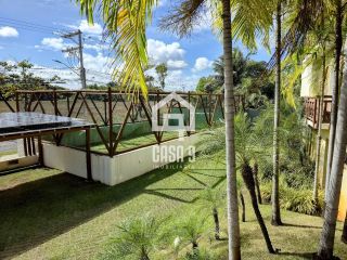 Apartamento térreo 3 suítes pé na areia a venda no condomínio Lua Nova em Itacimirim Bahia