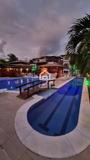 Apartamento térreo nascente mobiliado com 2 suites a venda no condomínio TERRACES PORTO DAS BALEIAS em Praia do Forte Bahia
