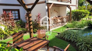 Apartamento térreo nascente mobiliado com 2 suites a venda no condomínio TERRACES PORTO DAS BALEIAS em Praia do Forte Bahia