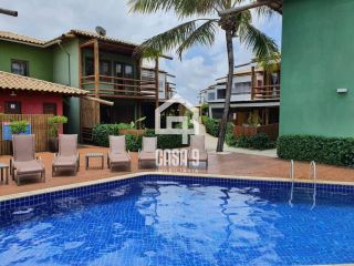 Apartamento térreo duplex 4 quartos pé na areia em Itacimirim - Bahia