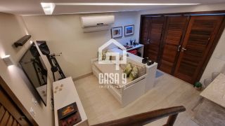 Apartamento térreo duplex 4 quartos pé na areia em Itacimirim - Bahia