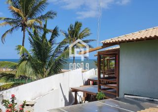 Apartamento térreo duplex 4 quartos pé na areia em Itacimirim - Bahia