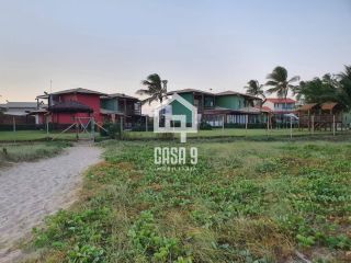 Apartamento térreo duplex 4 quartos pé na areia em Itacimirim - Bahia