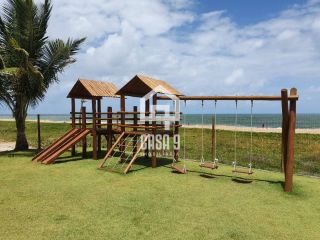 Apartamento térreo duplex 4 quartos pé na areia em Itacimirim - Bahia