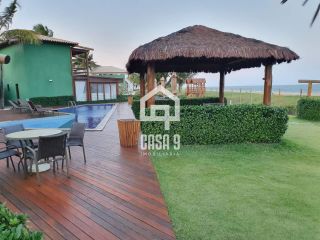 Apartamento térreo duplex 4 quartos pé na areia em Itacimirim - Bahia