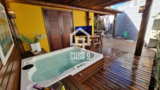 Apartamento térreo duplex 4 quartos pé na areia em Itacimirim - Bahia