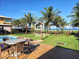 Apartamento Térreo 3 Suítes frente mar total em Itacimirim Bahia