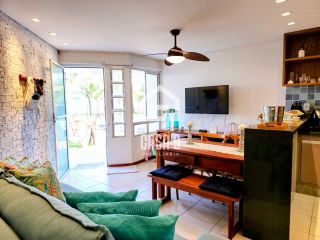 Apartamento Térreo 3 Suítes frente mar total em Itacimirim Bahia
