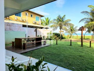 Apartamento Térreo 3 Suítes frente mar total em Itacimirim Bahia