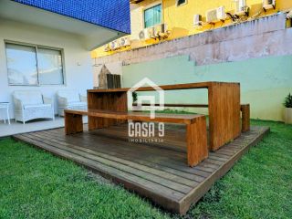 Apartamento Térreo 3 Suítes frente mar total em Itacimirim Bahia