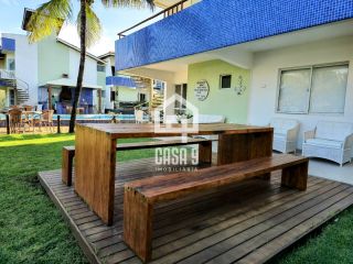 Apartamento Térreo 3 Suítes frente mar total em Itacimirim Bahia