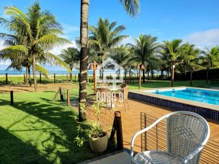 Apartamento Térreo 3 Suítes frente mar total em Itacimirim Bahia
